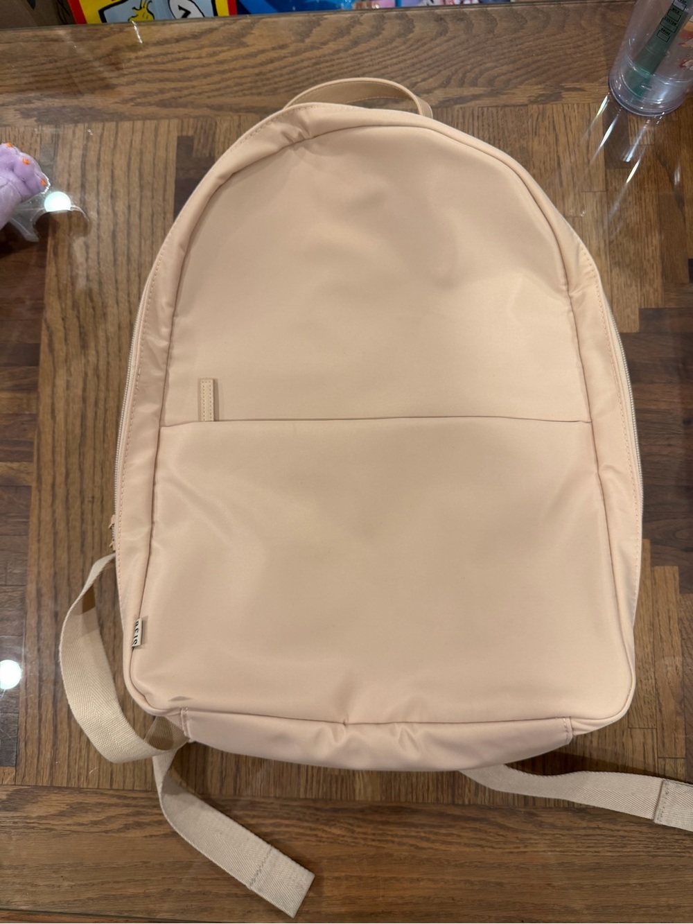 BEIS The Commuter Backpack in Beige